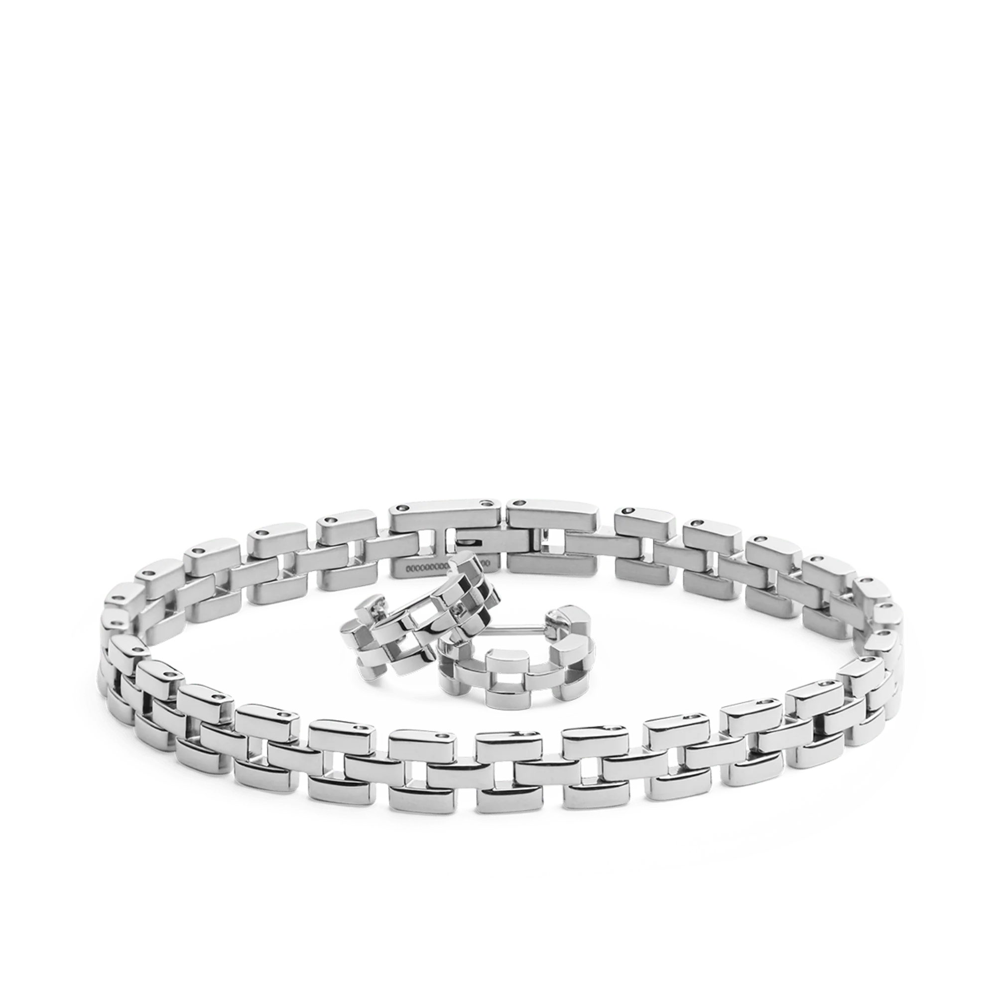 3 Link Set Silver