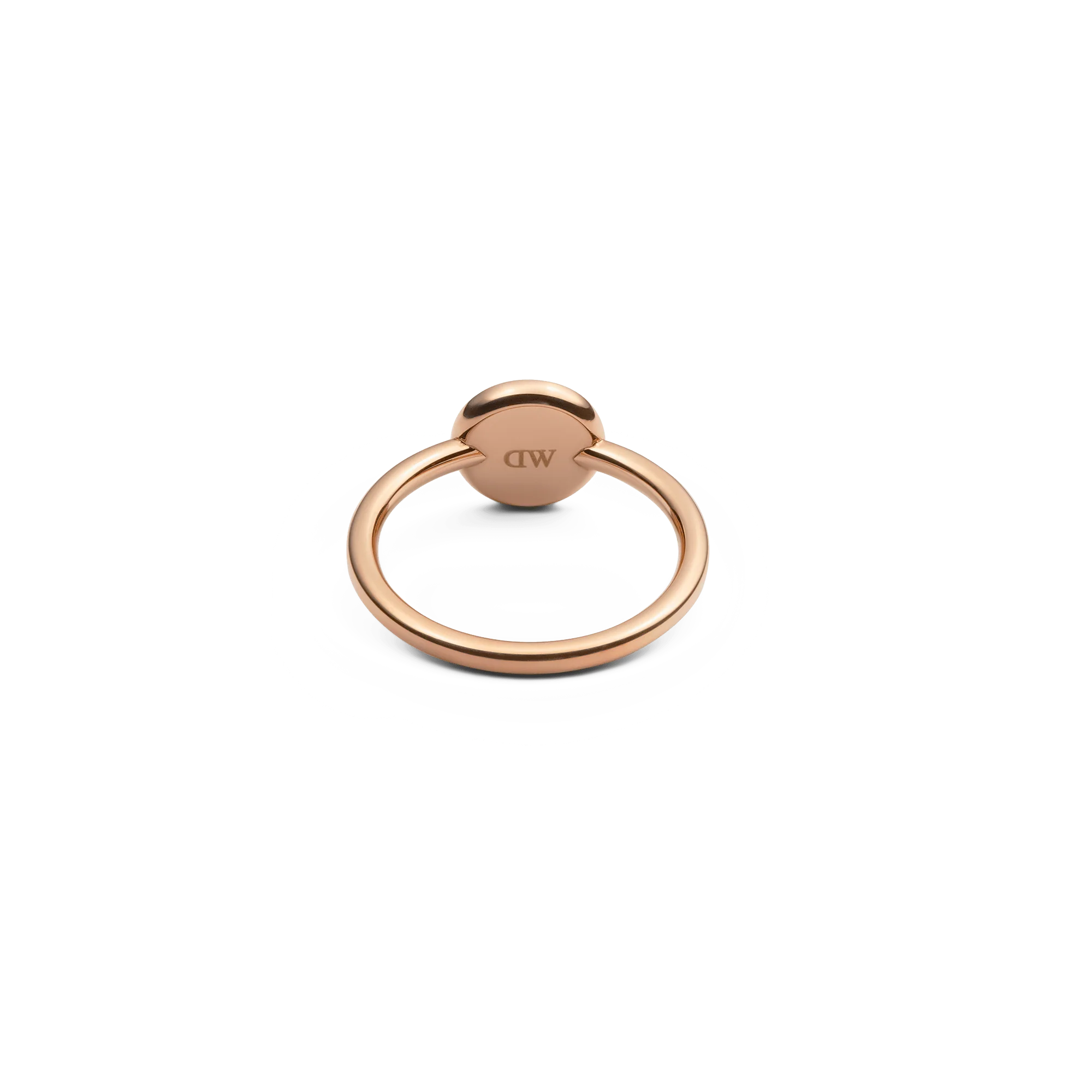 Audrey Ring Black Agathe Rose Gold - Image 4