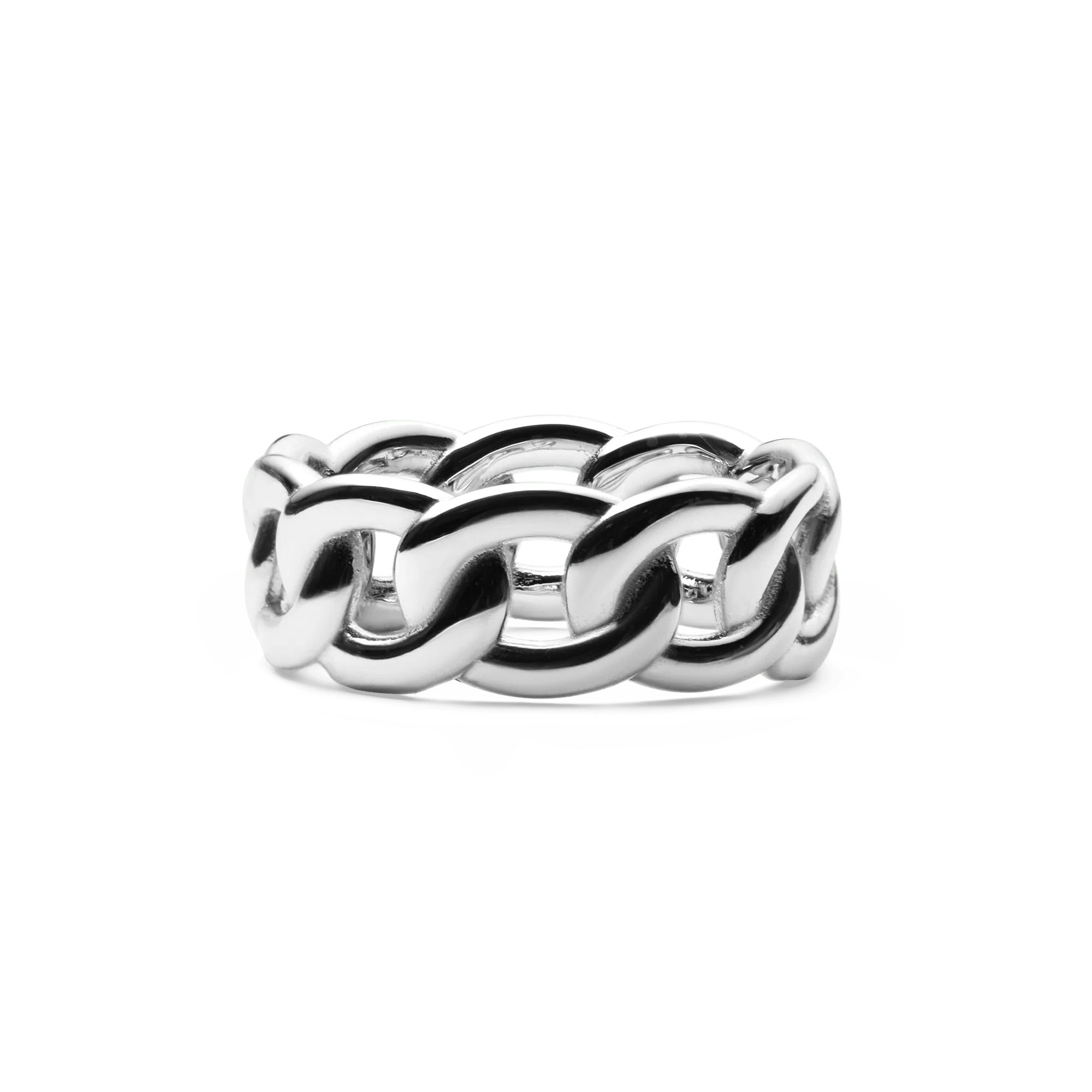 Chunky Chain Ring Silver
