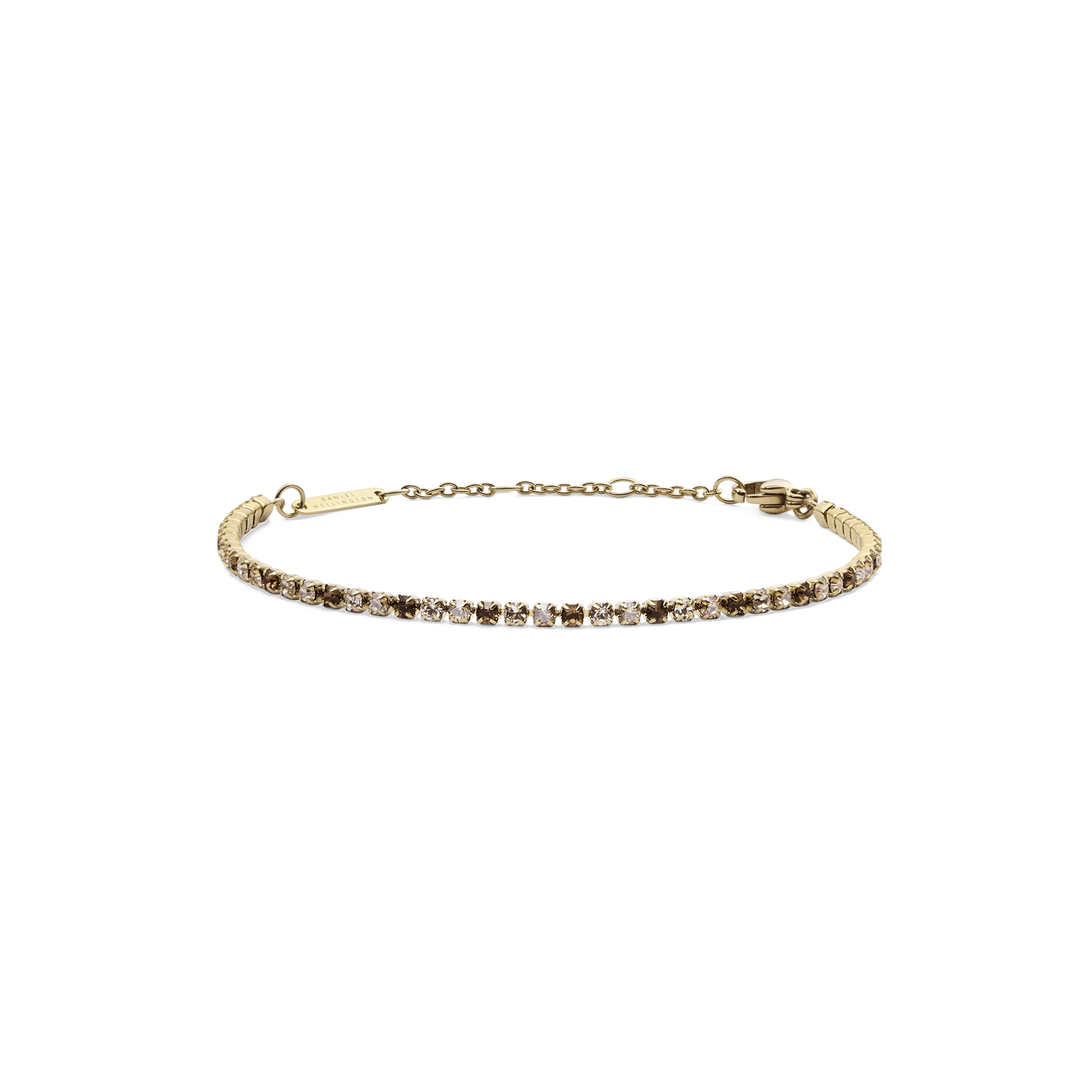Classic Tennis Bracelet Honey Combo Gold