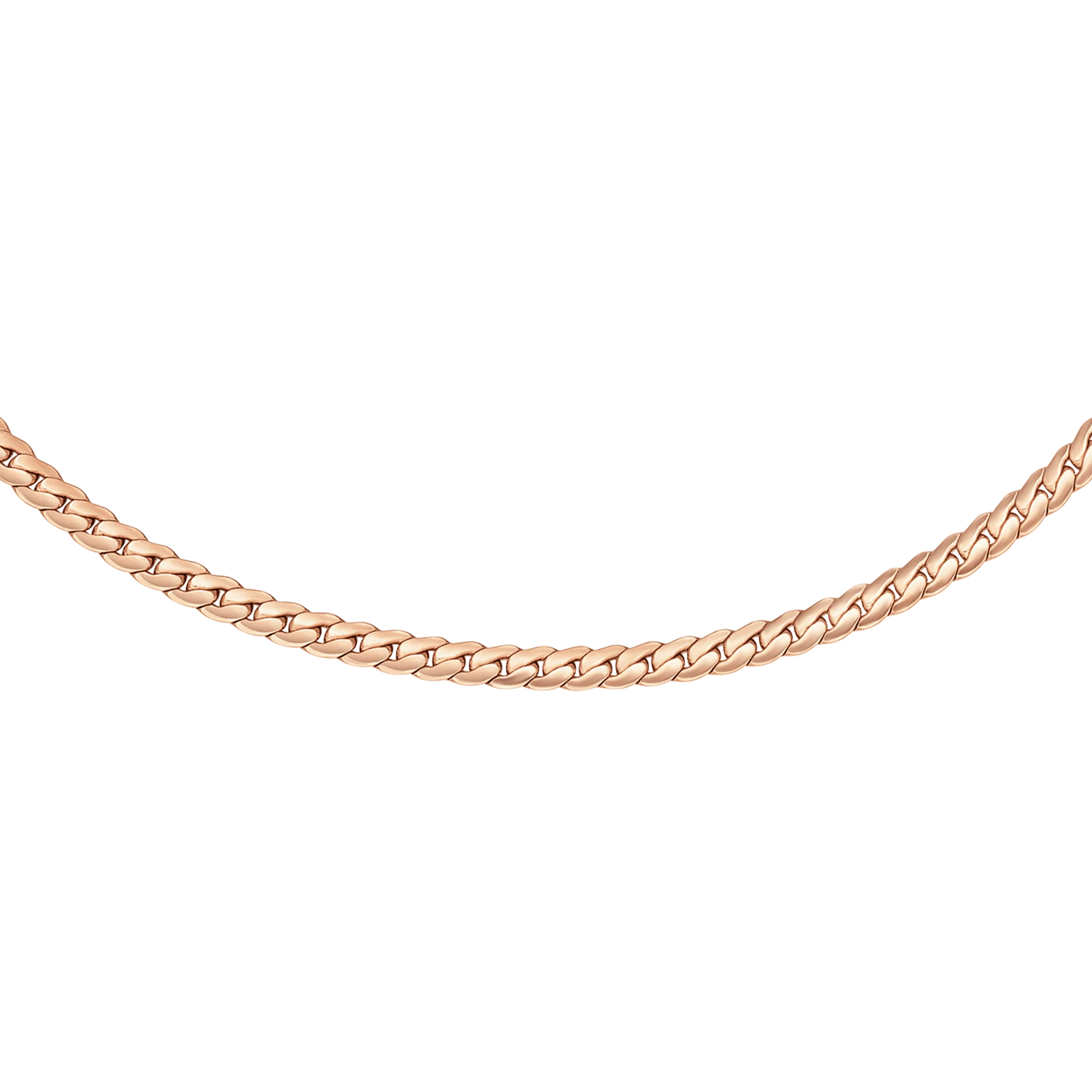 Flat Chain Necklace RG