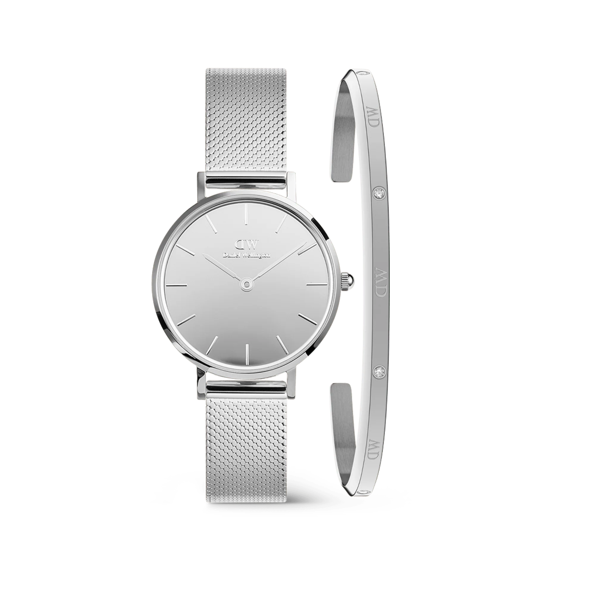 Petite Reflection & Classic Lumine Bracelet Silver Set