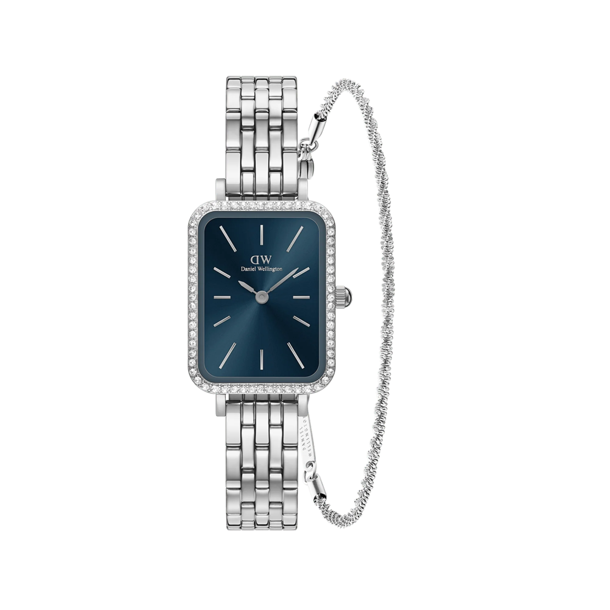 Quadro Lumine Bezel Arctic + Twisted Bracelet S