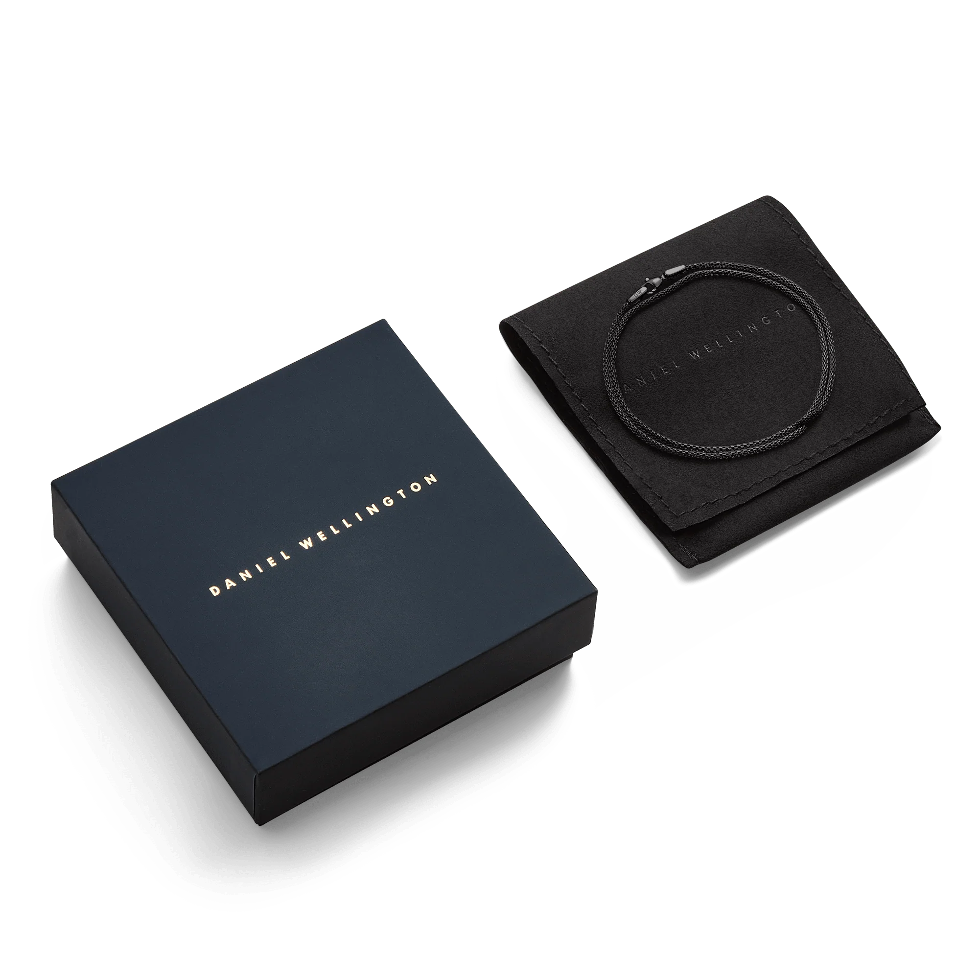 Tide Mesh Necklace Black 1.8 - Image 5